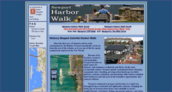 Desktop Screenshot of newportharborwalk.com